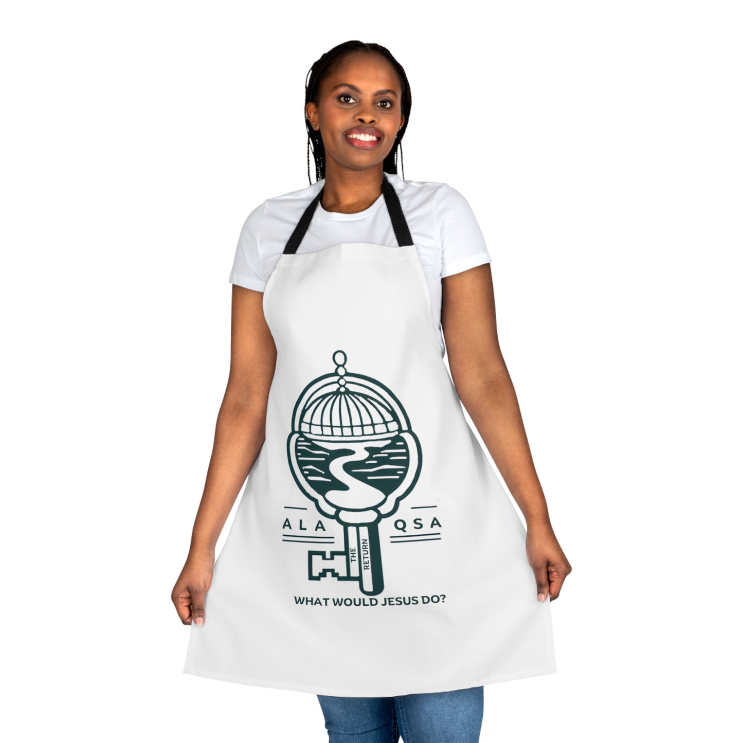 Apron, 5-Color Straps (AOP)