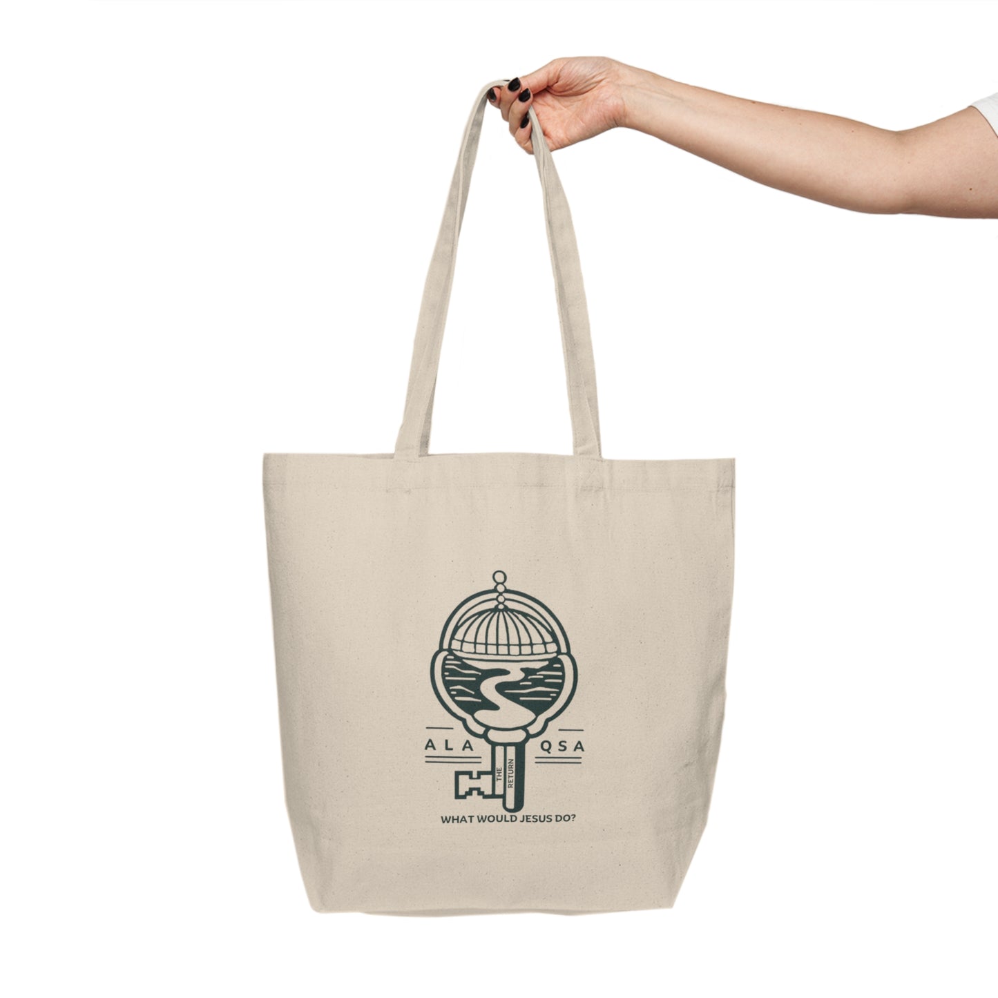 Canvas Shopping Tote